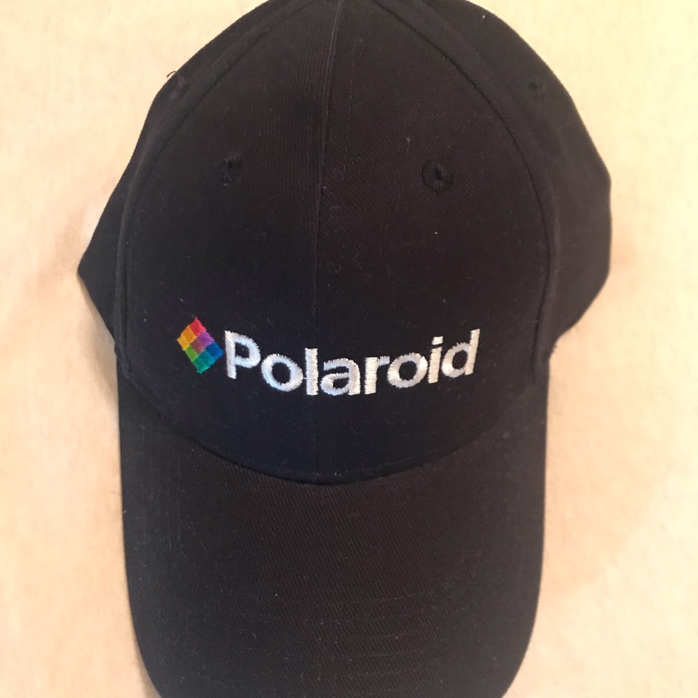 Polaroid adjustable baseball cap